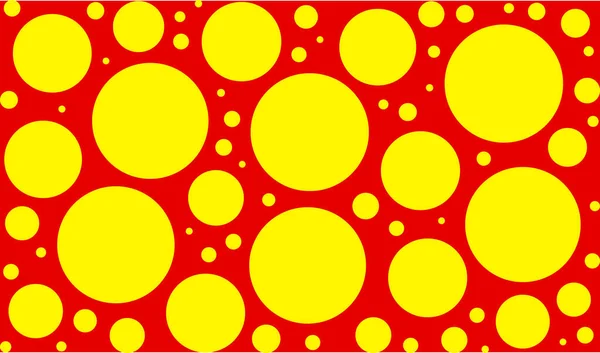 Pop Art Polka Dot Cirkels Gestippeld Willekeurig Patroon Textuur Achtergrond — Stockvector