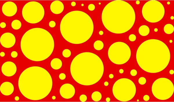 Pop Art Polka Dot Κύκλοι Διάστικτη Τυχαία Μοτίβο Υφή Και — Διανυσματικό Αρχείο