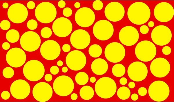 Pop Art Polka Dot Cirkels Gestippeld Willekeurig Patroon Textuur Achtergrond — Stockvector