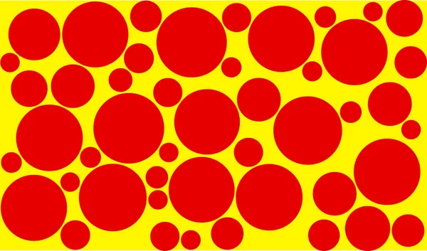 Pop Art Polka Dot Cirkels Gestippeld Willekeurig Patroon Textuur Achtergrond — Stockvector