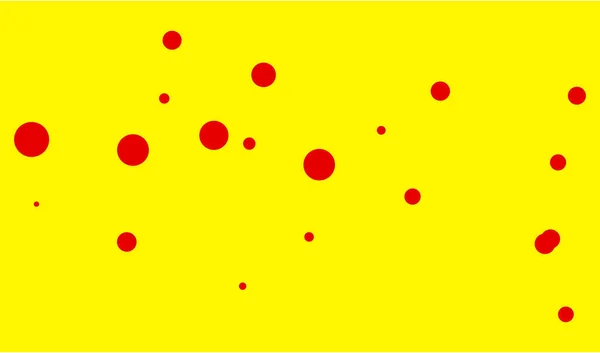 Pop Art Polka Tečka Kruhy Tečkované Náhodný Vzor Textura Pozadí — Stockový vektor