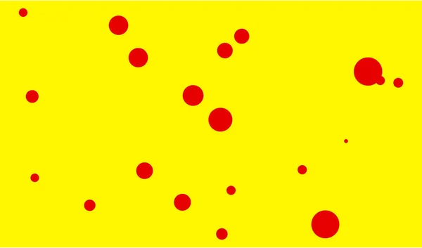 Pop Art Polka Tečka Kruhy Tečkované Náhodný Vzor Textura Pozadí — Stockový vektor