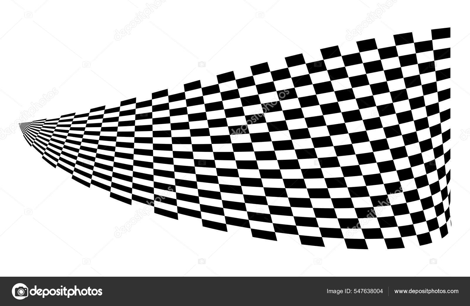 Checkered Chess Board Race Background Wallpaper Stock Illustration