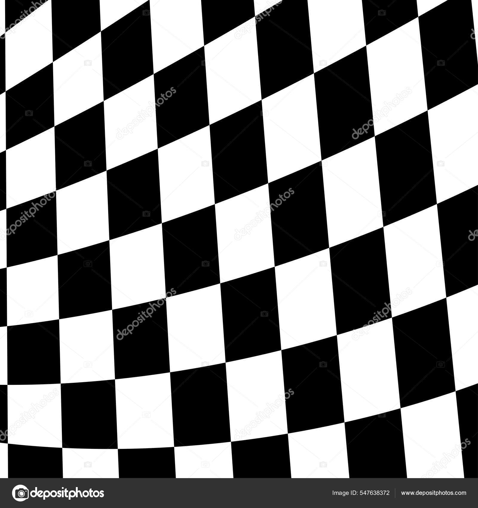 abstrato textura de ilusão de ótica padrão sem emenda tabuleiro de