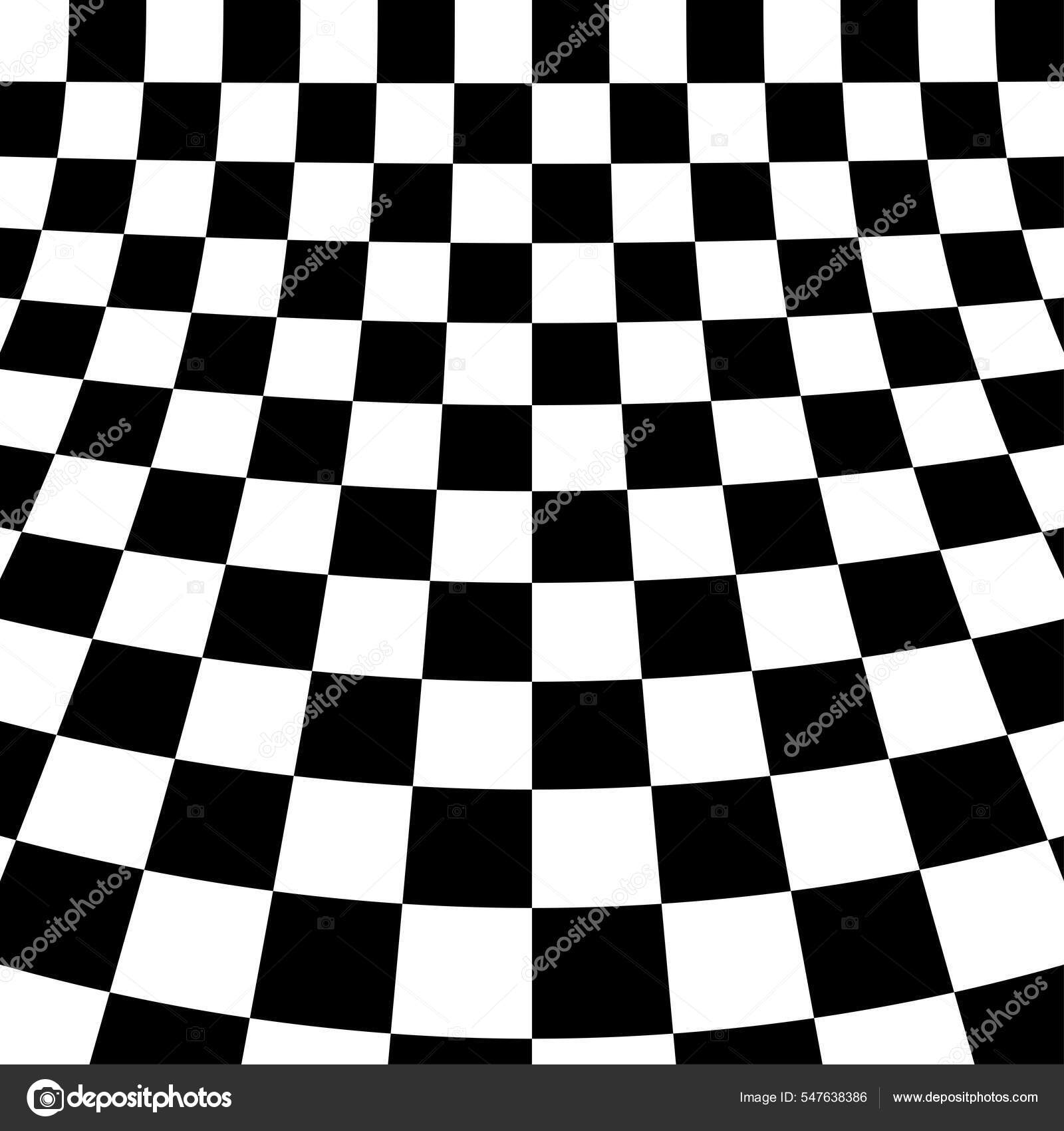 Checkered Chess Board Race Background Wallpaper Stock Illustration