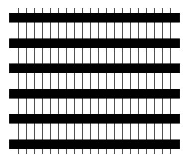 Çizgiler, çizgiler ızgarası, ağ geometrik tasarım ögesi - stok vektör illüstrasyonu, klip-sanat grafikleri