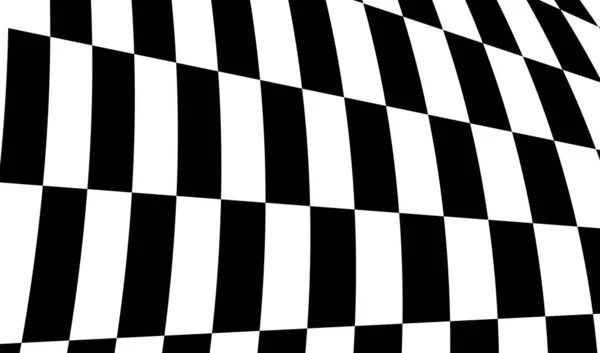 Абстрактный Флаг Шахматная Доска Шаблон Шахматной Доски Текстура Искажением Эффект — стоковый вектор