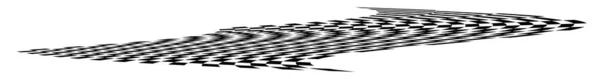 Drapeau Course Abstrait Échiquier Motif Damier Texture Avec Distorsion Effet — Image vectorielle
