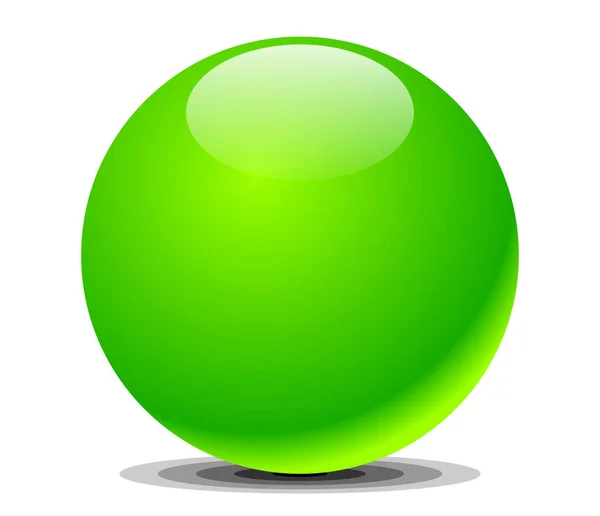光沢のある光沢のある球体 ボール 空の空間を持つシュパーデザイン要素 ストックベクトルイラスト クリップアートグラフィック — ストックベクタ