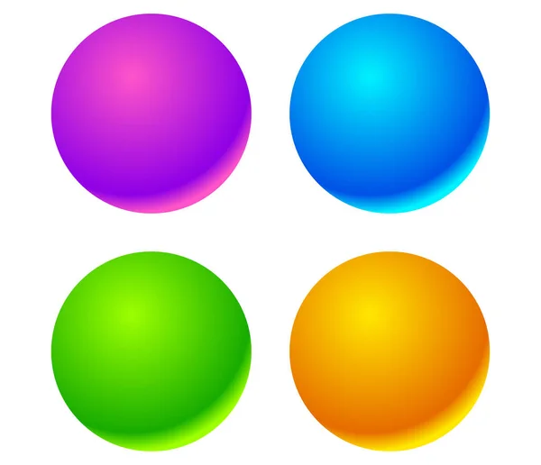 Brillante Brillante Orbe Bola Elemento Diseño Shpere Con Espacio Vacío — Vector de stock