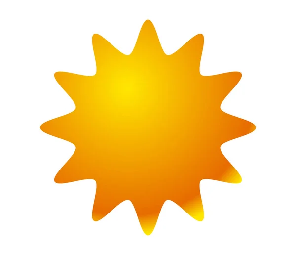 Helder Glanzend Glanzend Kleurrijke Starburst Sunburst Prijs Flash Label Prijskaartje — Stockvector