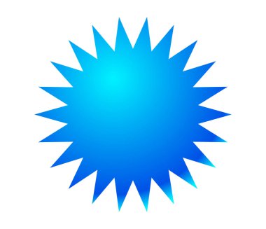 Parlak, parlak, parlak renkli yıldız patlaması, günışığı, fiyat flaşı etiketi, fiyat etiketi simgesi - stok vektör illüstrasyonu, klip- sanat grafikleri