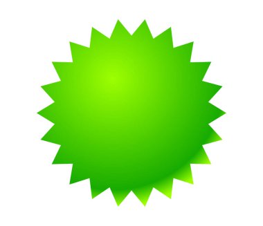 Parlak, parlak, parlak renkli yıldız patlaması, günışığı, fiyat flaşı etiketi, fiyat etiketi simgesi - stok vektör illüstrasyonu, klip- sanat grafikleri