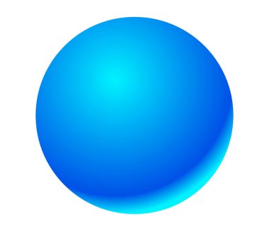 Parlak, parlak küre, top, boş alanı olan shpere tasarım ögesi - stok vektör illüstrasyonu, klip- sanat grafikleri