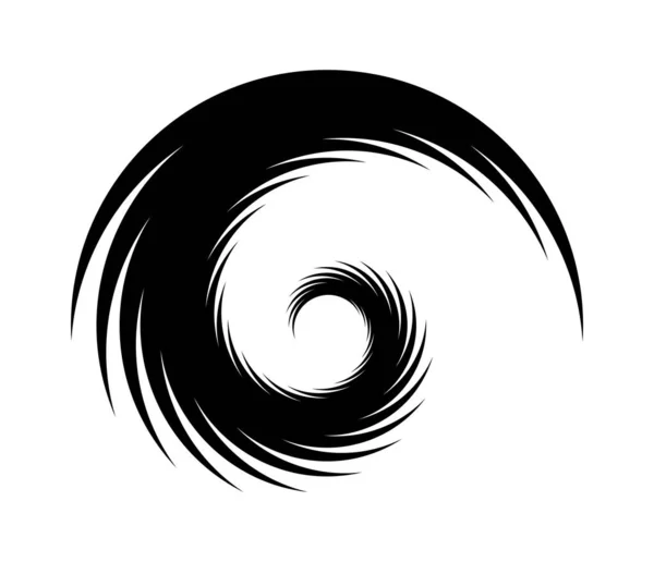 Абстрактная Спираль Соль Таль Вихрь Кохлеарный Спиральный Вихревой Значок — стоковый вектор