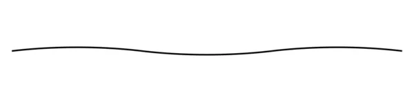 Linii Ondulate Fluturând Curbă Curbură Linii Sinuoase Dungi Ilustrație Vectorială — Vector de stoc
