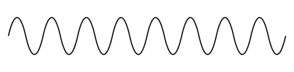 波線を振って ストライプ 株式ベクトルイラスト クリップアートグラフィック — ストックベクタ