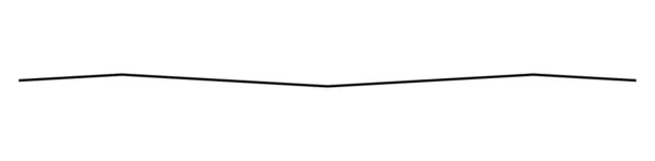 Волнистые Размахивающие Леской Кривая Кривая Извилистые Линии Полосы Векторная Иллюстрация — стоковый вектор
