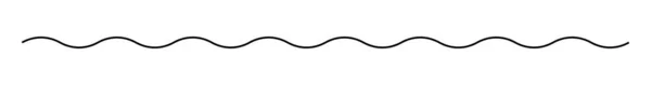 Хвилясті Хвилясті Лінії Крива Пишні Звивисті Лінії Смуги Стокові Векторні — стоковий вектор