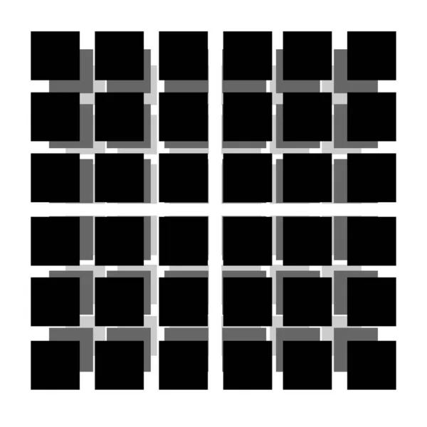 Mosaïque Abstraite Forme Tableau Élément Conception — Image vectorielle