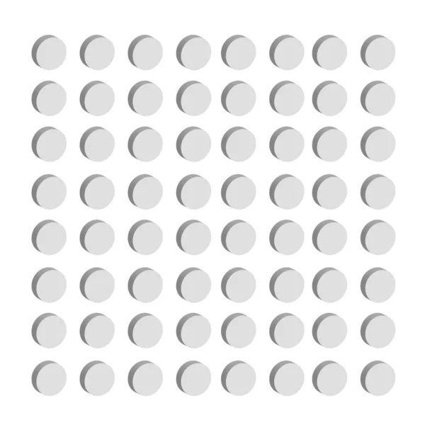 Abstraktes Mosaik Array Form Gestaltungselement — Stockvektor