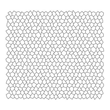 Rastgele döşeme kalıpları, doku, vahiy, taş işçiliği, hücre zemininin duvarları. Tuğla işi, duvar ızgarası, ağ - stok vektör çizimi, klip- sanat grafikleri