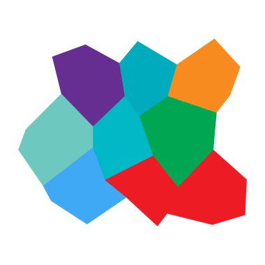 Rastgele döşeme kalıpları, doku, vahiy, taş işçiliği, hücre zemininin duvarları. Tuğla işi, duvar ızgarası, ağ - stok vektör çizimi, klip- sanat grafikleri