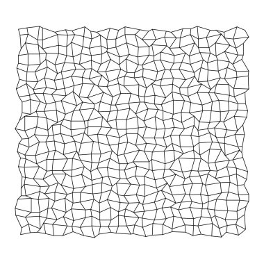 Rastgele döşeme kalıpları, doku, vahiy, taş işçiliği, hücre zemininin duvarları. Tuğla işi, duvar ızgarası, ağ - stok vektör çizimi, klip- sanat grafikleri