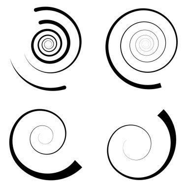 Döndür, döndür, döndür. Girdap, sarmal simgesi, sembol