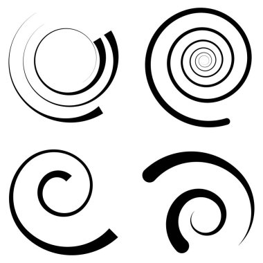Döndür, döndür, döndür. Girdap, sarmal simgesi, sembol