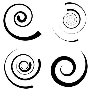 Döndür, döndür, döndür. Girdap, sarmal simgesi, sembol