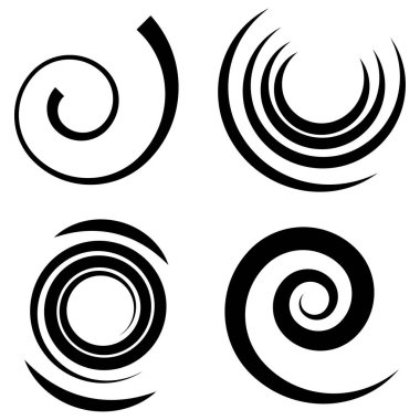 Döndür, döndür, döndür. Girdap, sarmal simgesi, sembol