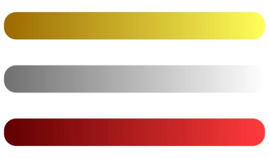 Düğme, pankart ve plak tasarım ögesi şekilleri