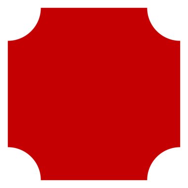 Düğme, pankart ve plak tasarım ögesi şekilleri