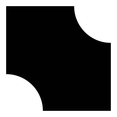 Düğme, pankart ve plak tasarım ögesi şekilleri