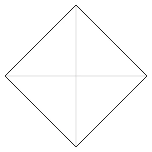 Formation Géométrique Icône Symbole Illustration Vectorielle Avec Géométrie Abstraite — Image vectorielle