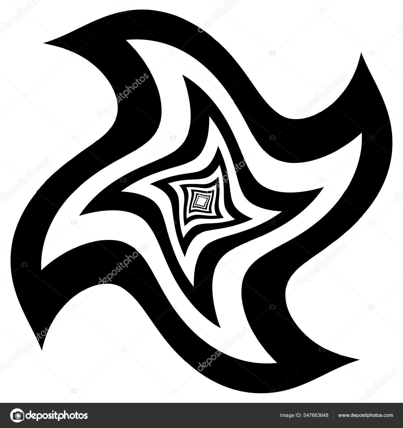 Elemento Artístico Abstracto Óptica Formas Arte Visual Iconos Símbolos  Stock Vector de stock #547663648 de ©vectorguy, image size:1600x1700