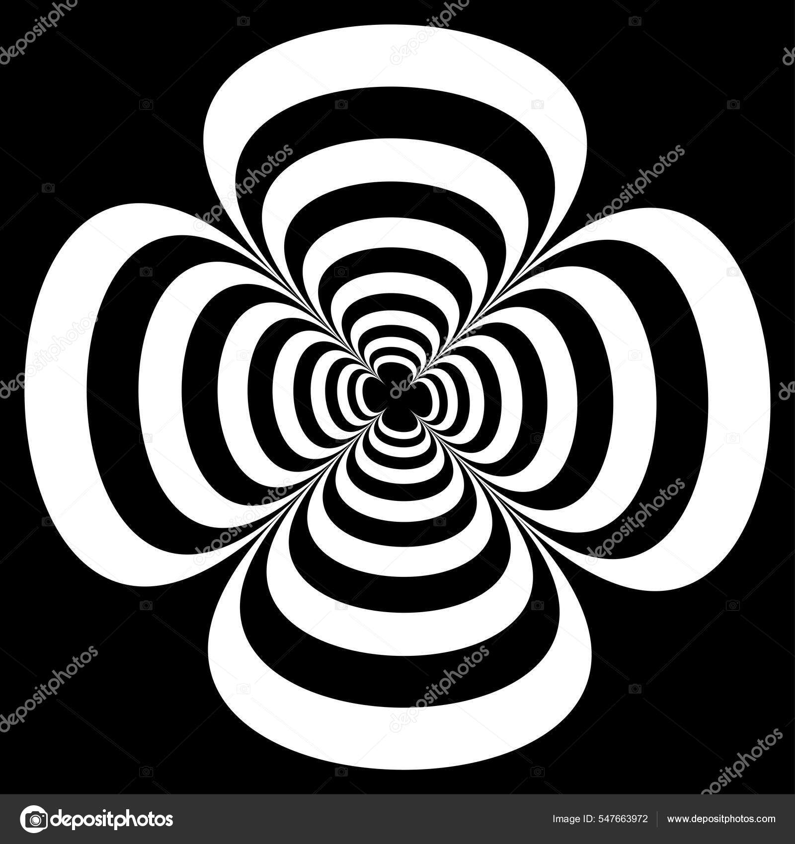 Elemento Artístico Abstracto Óptica Formas Arte Visual Iconos Símbolos  Stock Vector de stock #547663972 de ©vectorguy, image size:1600x1700