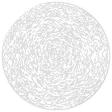 Radikal, dairesel, eşmerkezli çizgiler vektör elementi