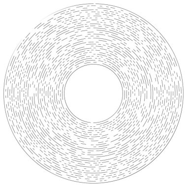 Radikal, dairesel, eşmerkezli çizgiler vektör elementi