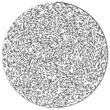 Radikal, dairesel, eşmerkezli çizgiler vektör elementi