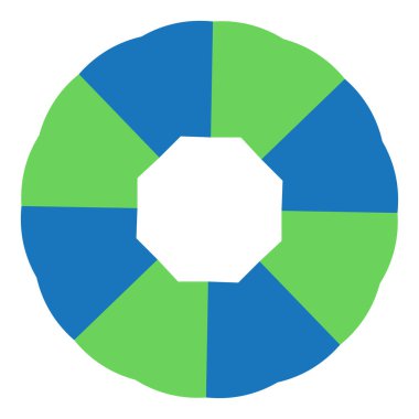 Şekil, sembol, soyut geometriyle simge. Geometrik vektör