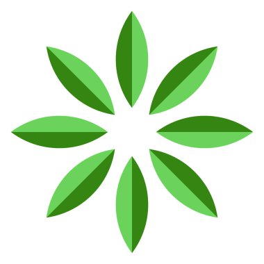 Şekil, sembol, soyut geometriyle simge. Geometrik vektör