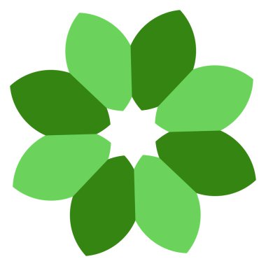 Şekil, sembol, soyut geometriyle simge. Geometrik vektör