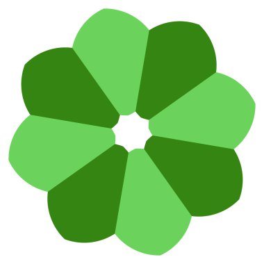 Şekil, sembol, soyut geometriyle simge. Geometrik vektör