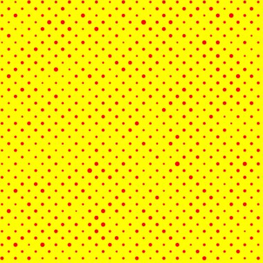 Popart dutone, kırmızı-sarı vektör dokusu, patttern