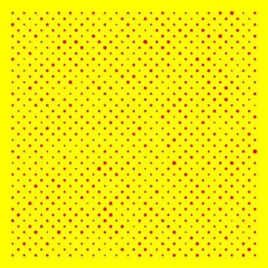 Popart dutone, kırmızı-sarı vektör dokusu, patttern