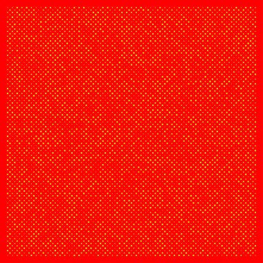 Popart dutone, kırmızı-sarı vektör dokusu, patttern