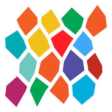 Rastgele döşeme kalıpları, doku, vahiy, taş işçiliği, hücre zemininin duvarları. Tuğla işi, duvar ızgarası, ağ - stok vektör çizimi, klip- sanat grafikleri