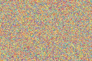 Rastgele mozaik kare fayanslar pürüzsüz, tekrarlanabilir kübizm desen, doku ve arkaplan - stok vektör çizimi, klip- sanat grafikleri